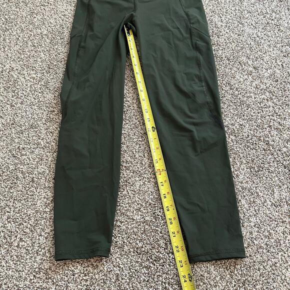 Sweaty Betty army green Zero Gravity 7/8 length legging pants size S - Picture 8 of 10